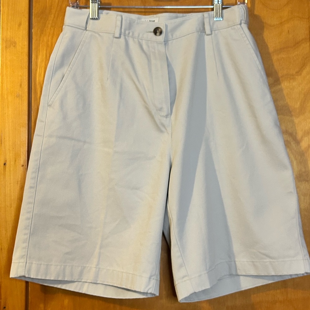 L.L. Bean Original Fit Khaki Shorts